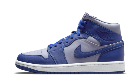 Air Jordan 1 MID SE Iron Purple Deep Blue